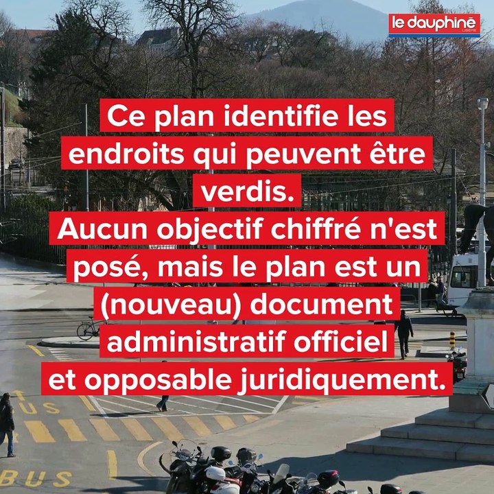 Contre le réchauffement climatique, Genève mise sur les arbres