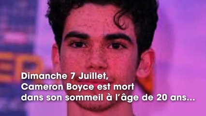 Mort de Cameron Boyce  son père inconsolable, sort du silence !