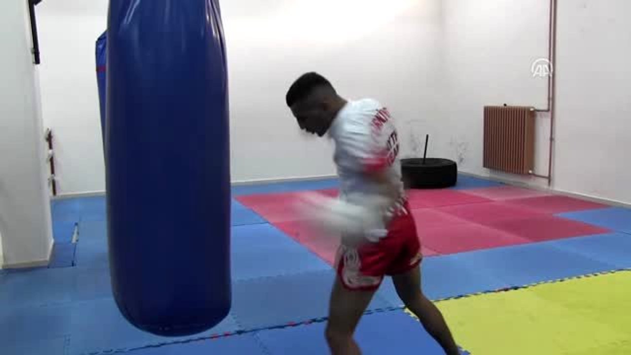 Milli sporcunun hedefi dünya şampiyonluğu