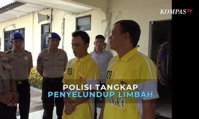 Polisi Tangkap Nelayan Penyelundup 5.600 Liter Limbah Oli