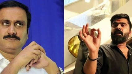 simbu ready open about sarkar issue with anbumani(Tamil)