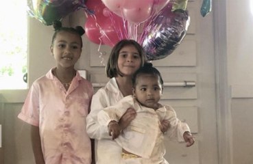 Penelope Disick celebrates 7th birthday with diner pyjama party