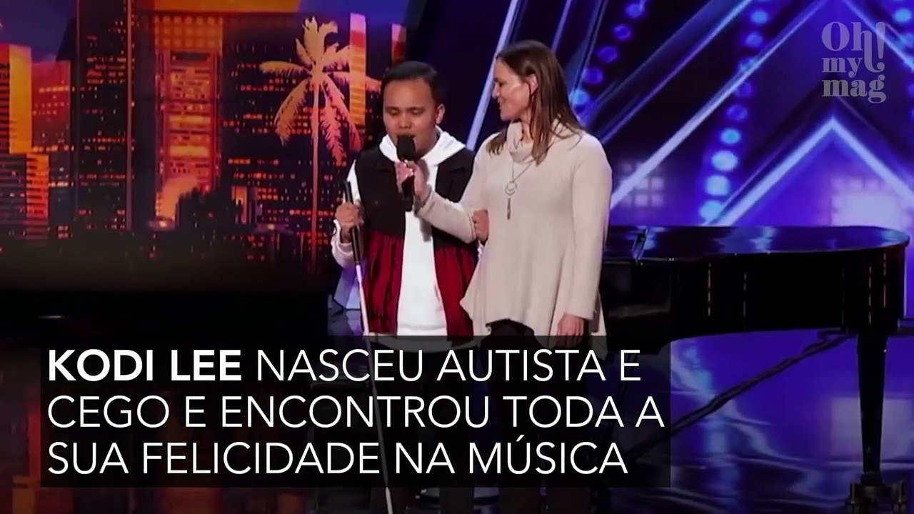 Este candidato autista e cego de "American's got talent" vai deixá-lo sem palavras!