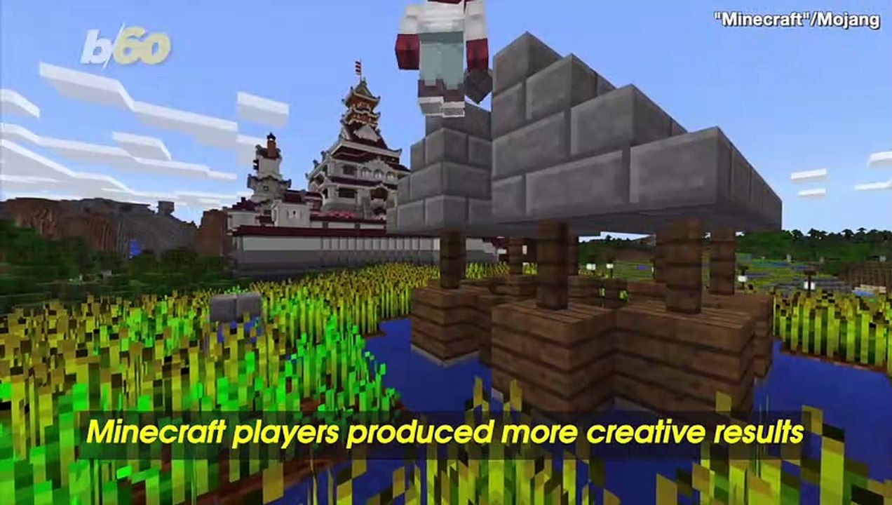 Minecraft Boosts Creative Thinking, Study Finds