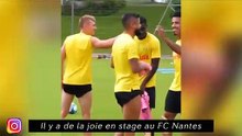 C'est le moment des bizutages à Nîmes - Il y a de la joie en stage au FC Nantes