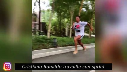 Cristiano Ronaldo travaille son sprint - Les joueurs de Montpellier se retrouvent