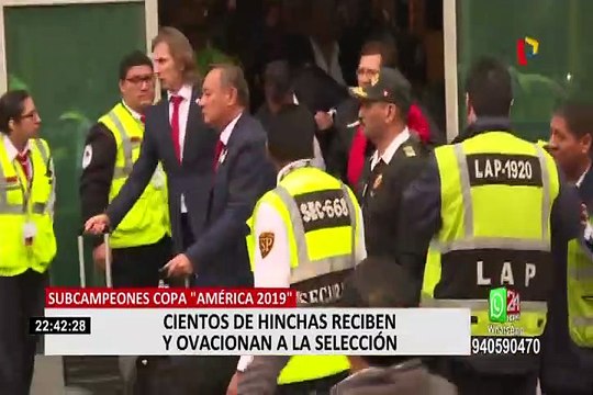 Subcampeones Copa América 2019: Jugadores de la bicolor son ovacionados por cientos de hinchas