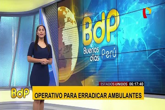 San Luis: realizan operativo para retiro de ambulantes frente a Mercado de Frutas