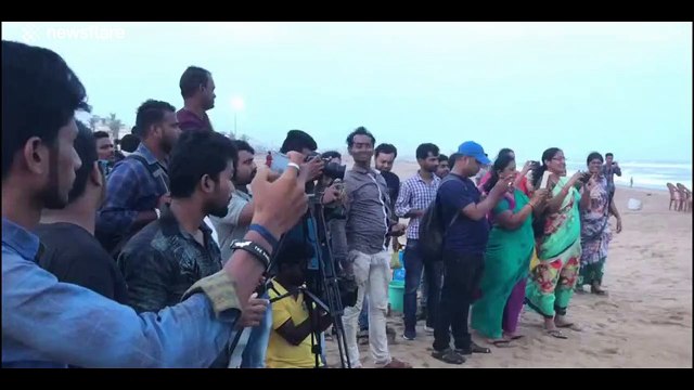 Tribute in sand for Virat Kohli as India take on New Zealand in Cricket World Cup semi-final