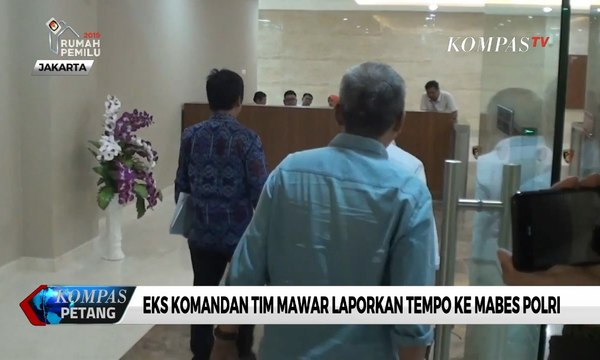 Eks Komandan Tim Mawar Kembali Laporkan Tempo ke Mabes Polri
