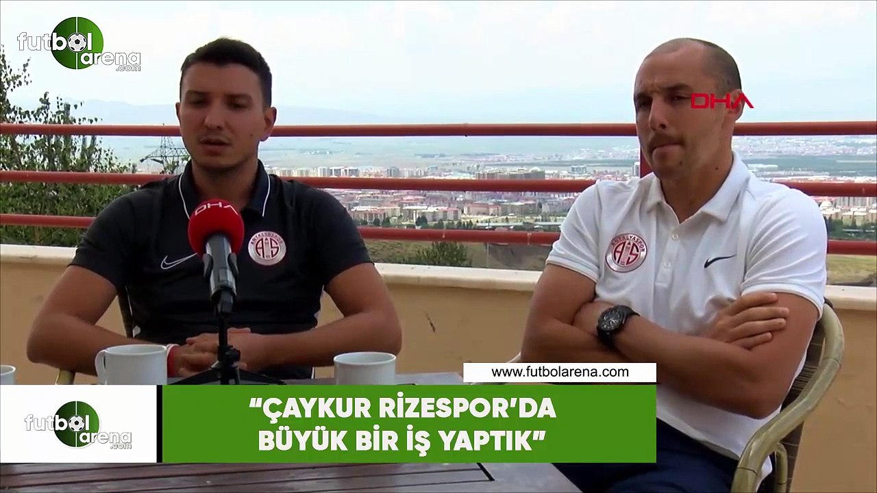 Aatif Chahechouhe: "Çaykur Rizespor'da büyük bir iş yaptık"