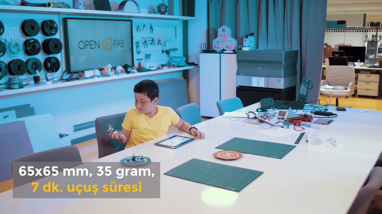 Turkcell Arıkovanı'nda ESPcopter mini drone