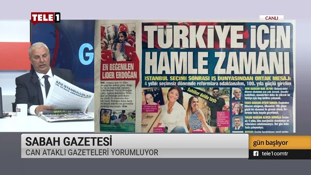 'Seçimde Yıldırım değil Erdoğan vardı!' - Gün Başlıyor (25 Haziran 2019)