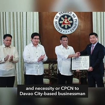 Duterte gives Dito Telecommunity permit to operate as 3rd telco