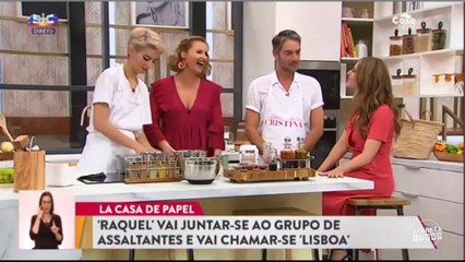 Entrevista de Itziar Ituño ao Programa da Cristina em Portugal