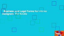 Business and Legal Forms for Interior Designers  For Kindle