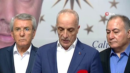 Türk-İş Başkanı Turan: "Hükümet 2019 için yüzde 5+4 zam teklif etti"