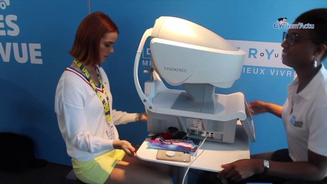 Tour de France 2019 - Quand Miss France 2018, Maëva Coucke, teste sa vue chez Krys