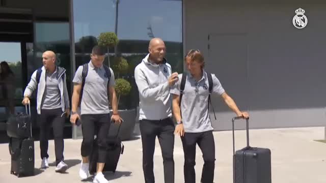El Real Madrid ya está de camino a Montreal
