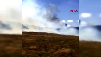 ANKARA GÖLBAŞI'NDA ORMANLIK ALANDA YANGIN