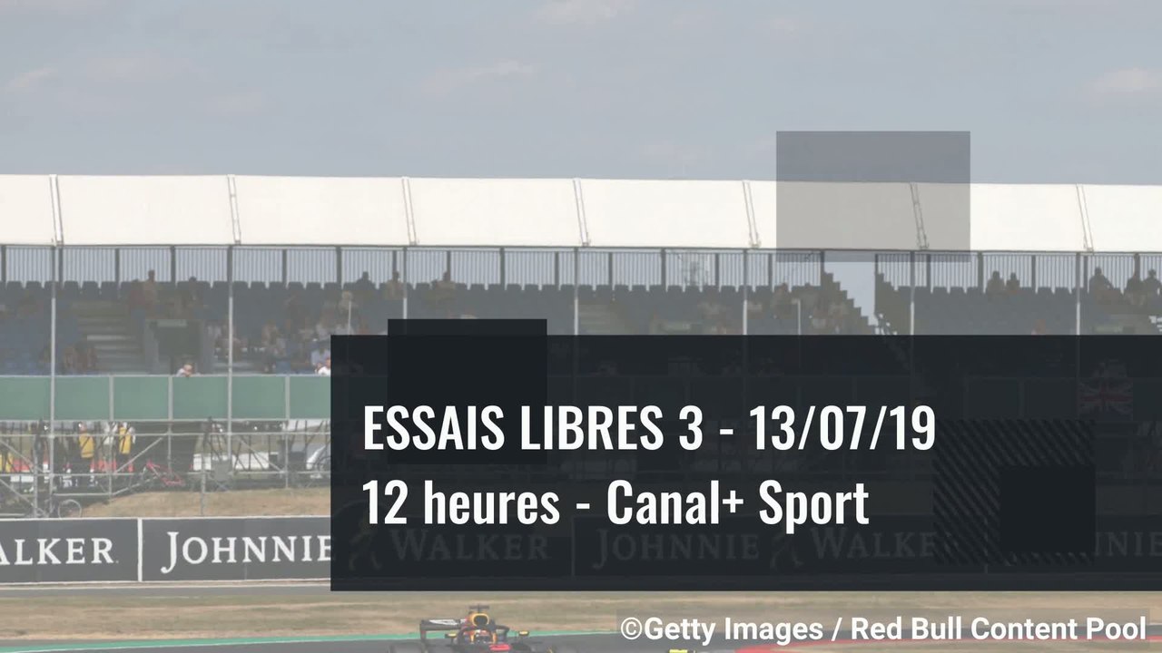 F1 - GP de Grande-Bretagne : le programme TV