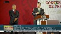 teleSUR Noticias: México defenderá a sus ciudadanos en EEUU