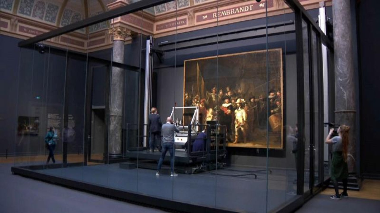Ganzkörper-Scan für Rembrandts 'Nachtwache'