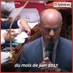 Скачать видео: «La réforme du baccalauréat a été faite pour les élèves !», martèle Jean-Michel Blanquer devant l’Assemblée