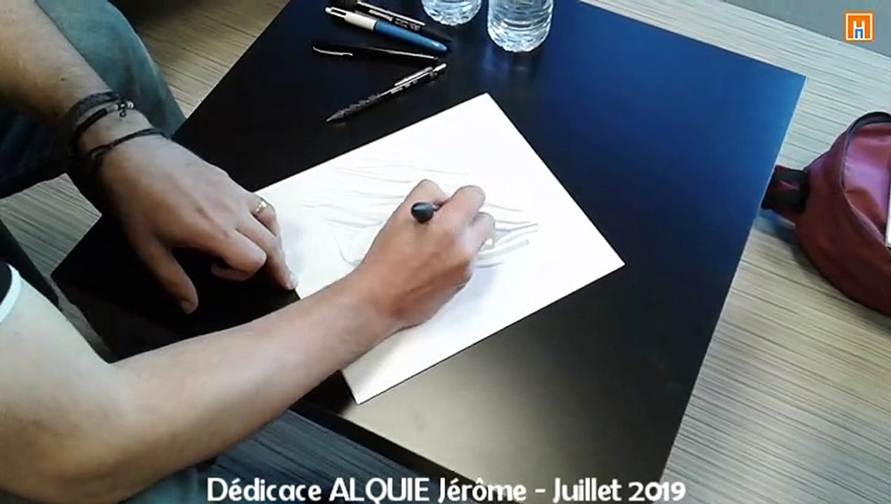 Dédicace Jérôme Alquie - Capitaine Albator - Mémoires de l'Arcadia