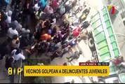 Santa Anita: vecinos casi linchan a delincuentes que robaron celular a una joven