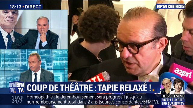 Affaire de l'arbitrage du Crédit lyonnais: Bernard Tapie relaxé (3/3)