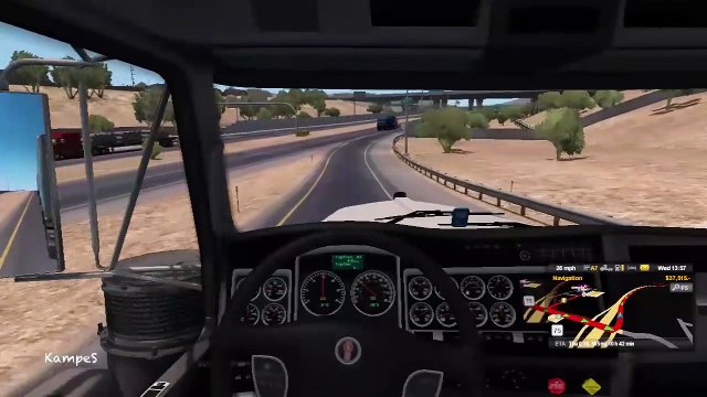 American Truck Simulator 2019 #6 Gameplay Articulated Trailer