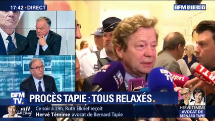 Affaire de l'arbitrage du Crédit lyonnais: Bernard Tapie relaxé (2/3)