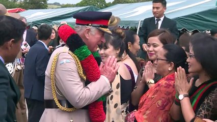 Prince Charles joins Royal Gurkha Rifles on 25th anniversary
