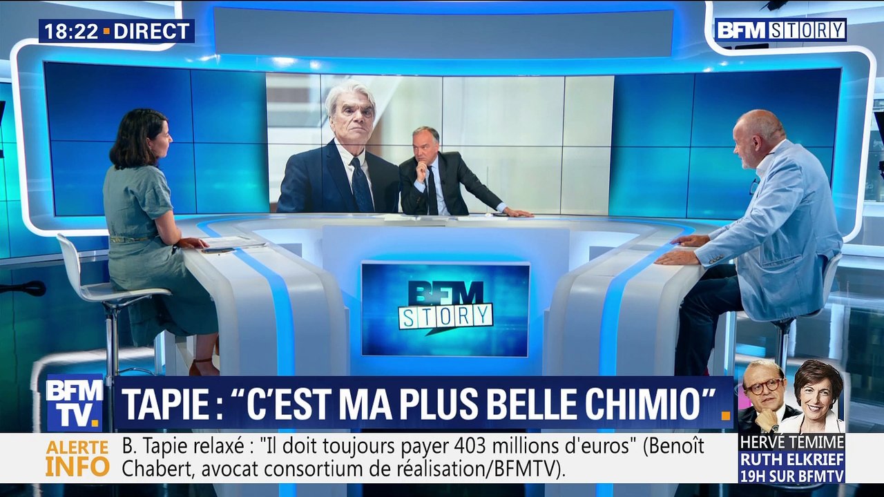 Tapie: "C’est ma plus belle chimio"