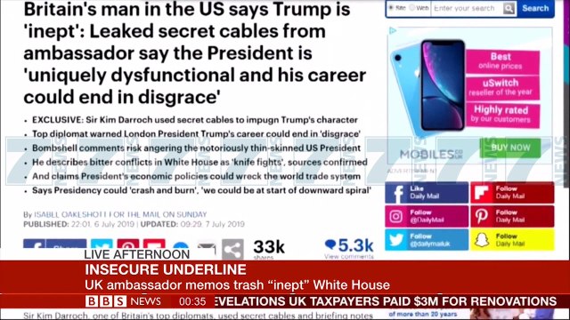 THELLOHET PERPLASJA MES SHBA DHE BRITANISE, TRUMP SULMON MAY - News, Lajme - Kanali 7