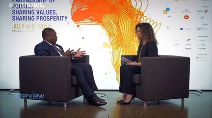 Ο πρόεδρος της Μοζαμβίκης Φιλίπε Νιουσί στο Euronews