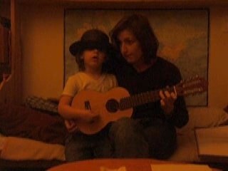 Soaz/Violette... et petit Angelo...