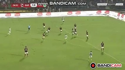 Amazing Goal Johnston (1-1) FK Sarajevo vs Celtic FC