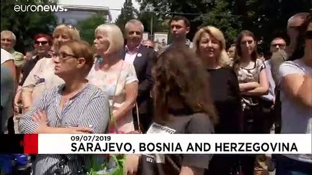 Эрдоган помолился вместе с боснийцами