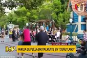 Familia protagoniza batalla campal en Disneyland de California