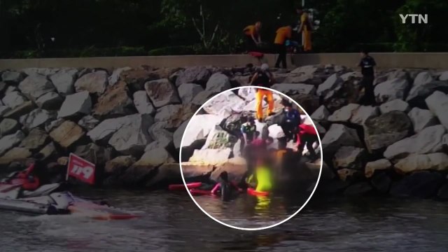 바다에 빠진 60대 여성 구조...의식 없어 / YTN