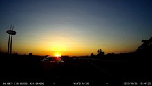viofo - spectacular sunset at 8.54 PM 30th of June 2019