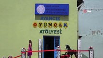 Sinop'ta Ahşap Oyuncak Atölyesi açılışı yapıldı