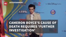 Examiners Are Trying To Determine Cameron Boyce's Cause Of Death