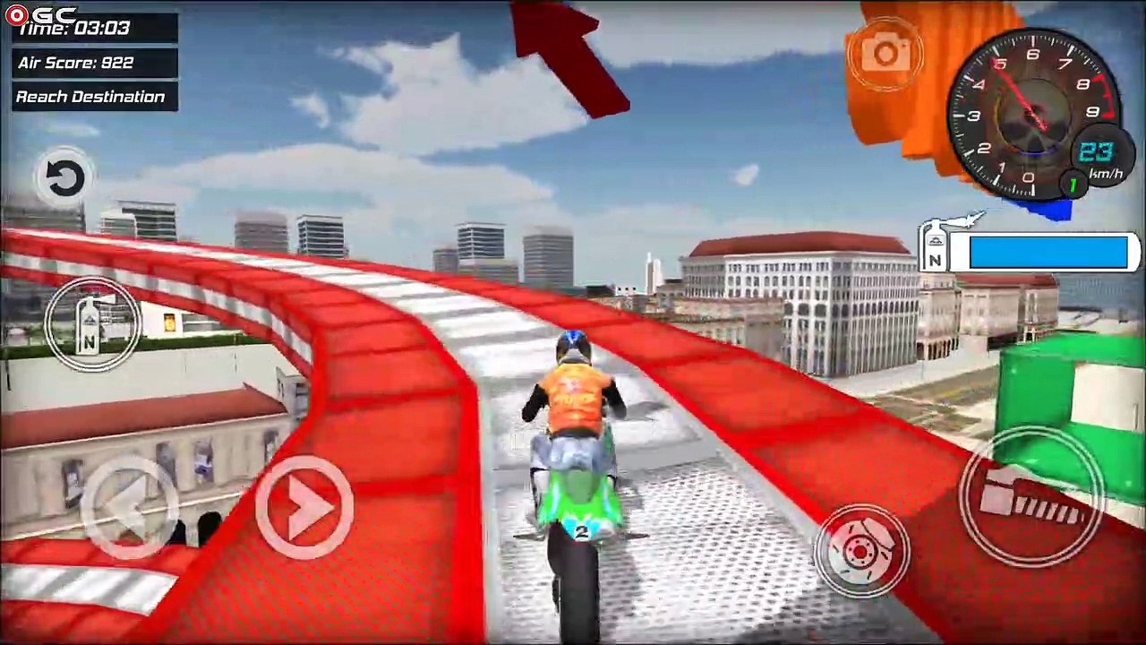 Extreme Bike Simulator "LV7-10" Stunt Bike Racing Games - Android Gameplay FHD