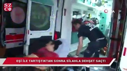 4 aylık damat dehşet saçtı