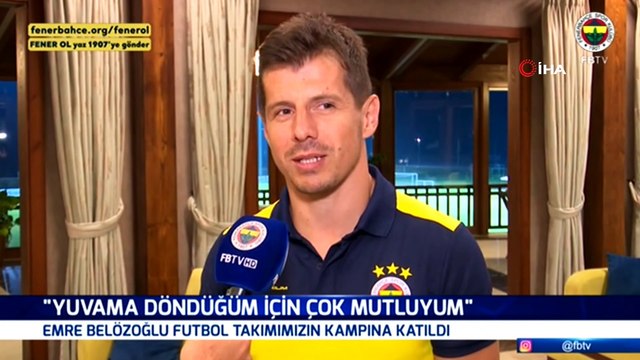 Emre Belözoğlu kampa katıldı