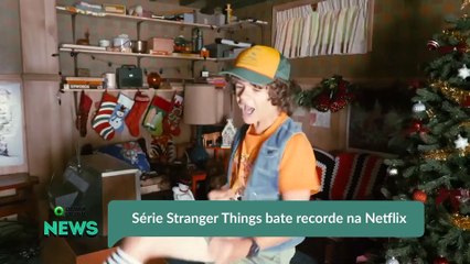 Série Stranger Things bate recorde na Netflix