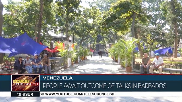 Dialogue Between Venezuelan Government & Opposition Continues in Barbados